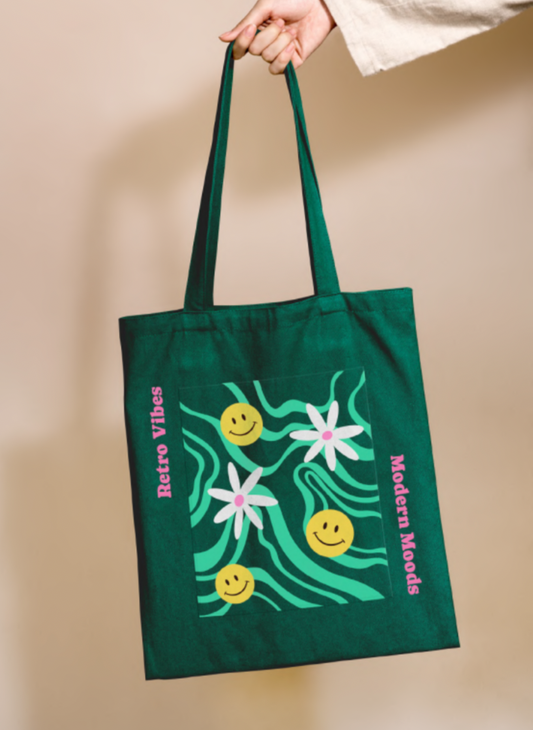 Retro vibes Tote Bag