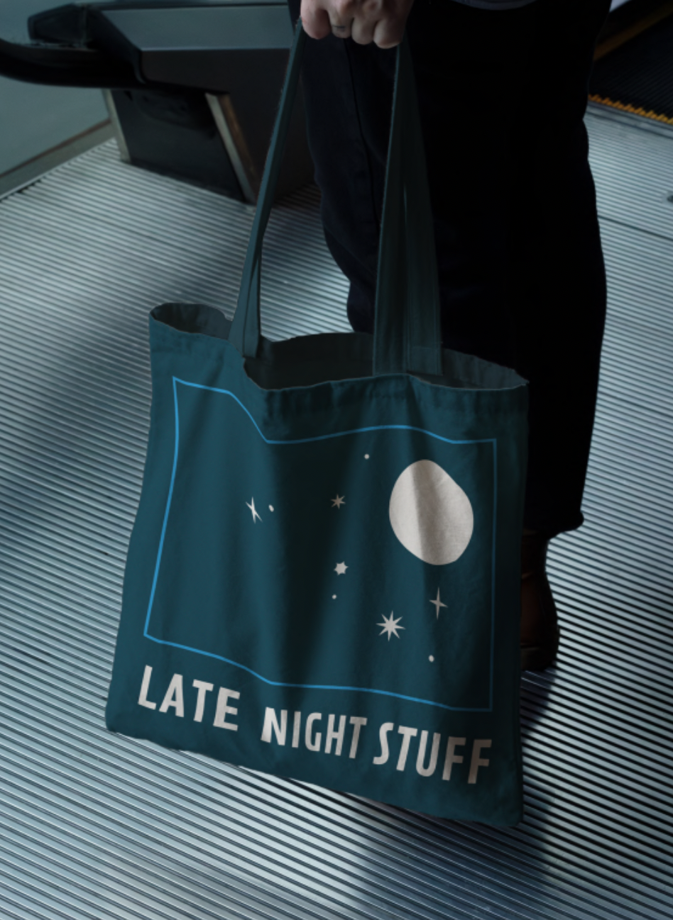 Late Night Tote Bag